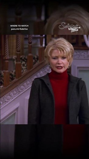 Zelda can never let Hilda have her moment! #SabrinaTheTeenageWitch Now streaming on Pluto TV