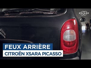 How to change the taillights on a Citroën Xsara Picasso