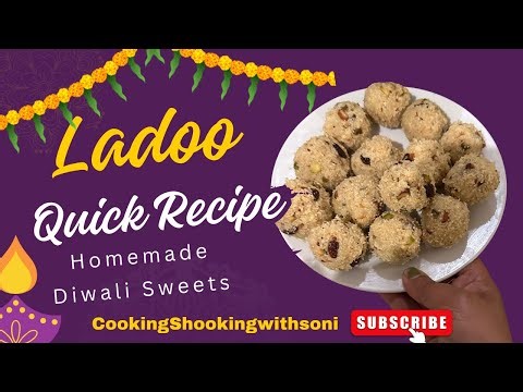 Diwali Special Sooji Ladoo Recipe | Easy Homemade Ladoo for Indians in Germany 🇩🇪✨ |