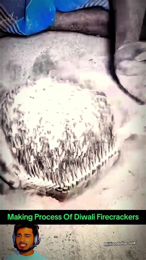 Making Process Of Diwali Firecrackers #viralpost2025シ #facebookpostシ #fbreels #facebookreelsviral #viralvideoシ #diwalicelebration #diwalispecial #diwalivibes #diwalishopping #Diwali #Diwali2025 #fireworks #fireworksdisplay #firecracker #crackers #fypシ゚ #trendingreelsvideo #training #trendingpost | Milliondollar.Rule