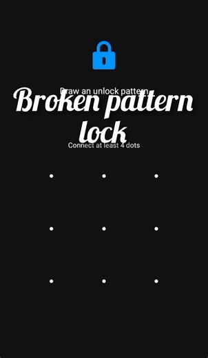 PATTERN KING... broken _pattern_lock_2026#pattern #foryoupage #viralvide ...