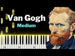 MEDIUM Piano Tutorial | Virginio Aiello - Van Gogh