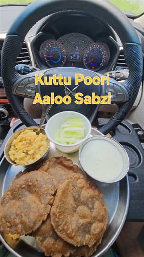 Yogesh Pargai | Food Blog on Instagram: "Sawan Special 👏 Day 4- Kuttu Poori with Aaloo Sabzi 😋 #sawan #sawanspecial #kuttu #mealonwheel #asmrfood #sawan #sawanspecial #sabudanavada #mealonwheel #asmr #foodielife #RainyDayFood #MonsoonCravings #BaarishWaliRecipe #FlavorsofSawan #sawan #mahadev #bholenath #mahakal #harharmahadev #shiva #shiv #senggugut #resdung #omnamahshivaya #haldwani #kuttu #sabuddana #khichdi #kuttukaaata #poori"