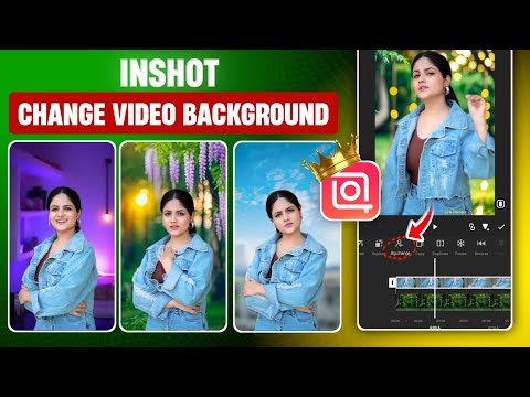 Inshot Video Background Change | How To Change Video Background In Inshot | Inshot App Video Editing
