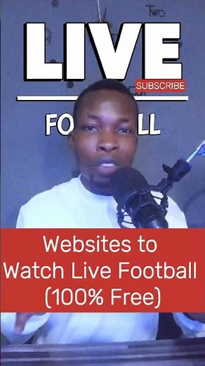 Free Websites to Watch live Football! #livefootball #watchfootball #freewebsites #howto