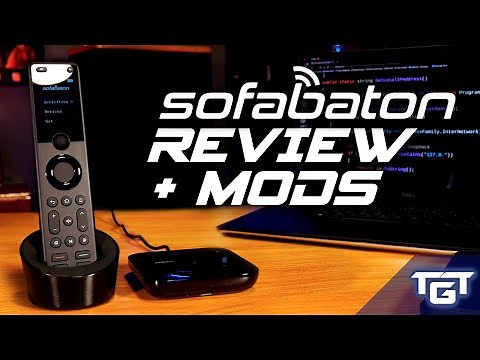 TAKE CONTROL! Sofabaton X1 Universal Remote Review & MODS!