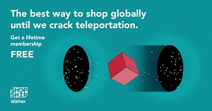 Pay for shipping on the actual weight only with Shop & Ship. Become a member today for FREE. | Shop & Ship