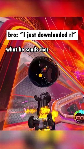 Bro is not real😭 #rocketleague