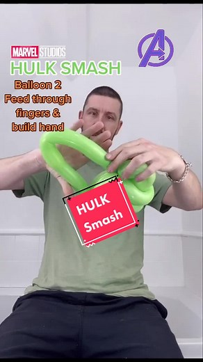 Hulk Smash Balloon Costume: Learn How to Make Hulk Hands with Balloons!