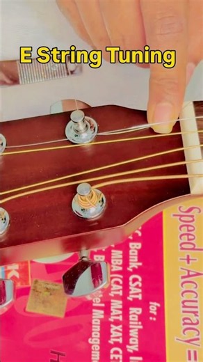 Low E String Tuning 🤍 #guitar #guitarstrings #tune