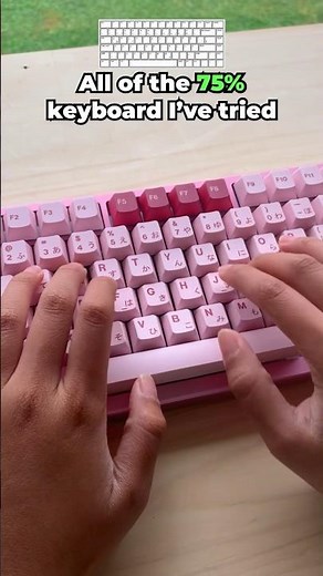 GMMK PRO vs AKKO MOD007 PC vs MG75 vs AULA F75 #shorts