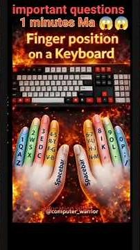 Learn Computer Typing Fast | Beginner to Pro Keyboard Tutorial | Full Computer Course 2026