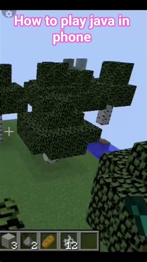 play java in phone 📱link in description #mincraftshort