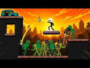 Stick vs Zombies | Can I Survive This Wave?