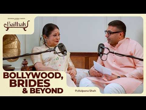 India's Most Famous Saree Draper | Baithak Ep. 3 | Ratanshi Kheraj Sarees X Kalpana Shah