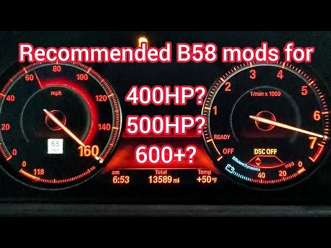 Guide to B58 Tuning "Stages" and Recommended Upgrades