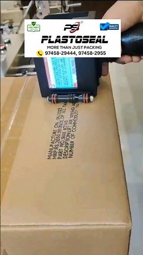 Carton box coding machines #inkjetprinter