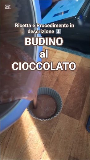BUDINO al CIOCCOLATO #food #simplecooking #ricettefacili #budinoalcioccolato