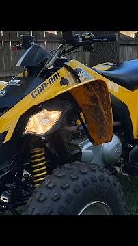 Can-am Ds250 Start up and Ride (Excellent Condition)