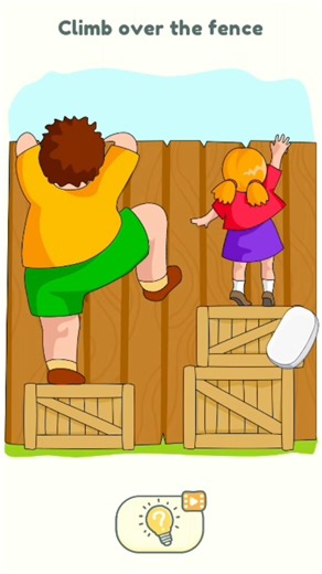 Climb over the fence #gaming #gameplay #brainpuzzle #games #shorts