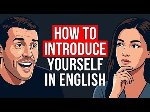 How to Introduce Yourself in English | Easy English Podcast for Beginners (slow and clear)