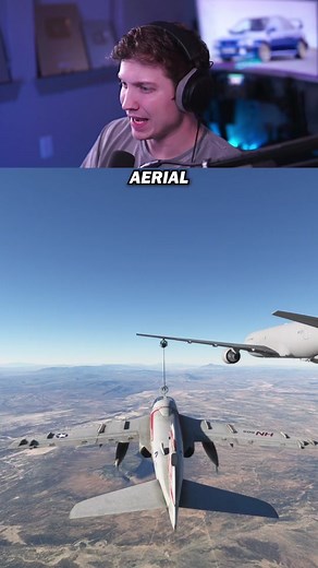 Aerial Refueling in Microsoft Flight Sim