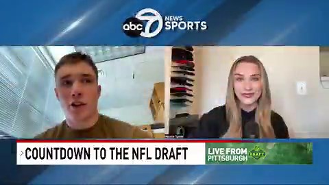 Navy RB @EHeidenreich44 is a name to watch as the #NFLDraft approaches. He became impossible to ignore every time he stepped on the field with the Midshipmen; and as he prepares for the next step in his football journey, he's leaning on his leadership to guide him.