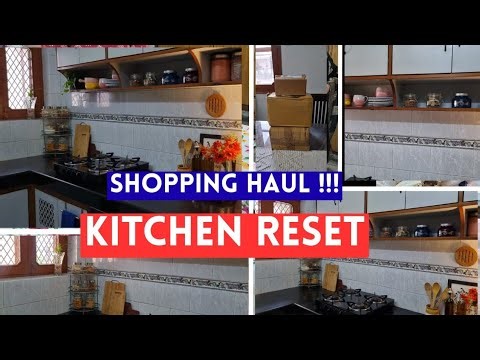 मेरे छोटे से किचन का छोटा सा मेकओवर | Kitchen Reset | Meesho Shopping Haul 🛍 |