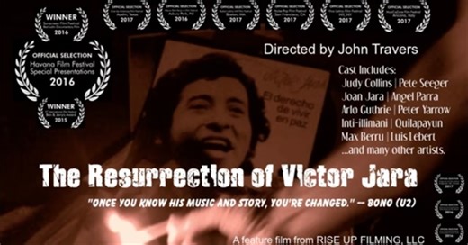 The Resurrection of Victor Jara (2015) explores the legacy and cultural resurgence of South American singer-songwriter and activist Victor Jara, who was brutally killed in 1973 following a military coup in Chile. Weaving interviews and archival materials (some rare), supported by an original sound score and a generous helping of Jara's songs, the film reveals why Jara's values and music transcend multiple generations, remaining a powerful cultural symbol in the ongoing global struggle for human 