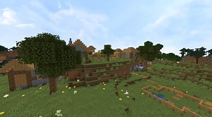 Village at Spawn Seed for Minecraft