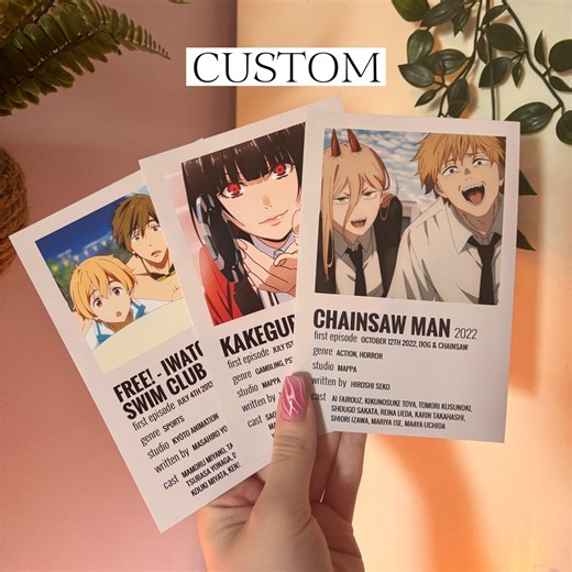Custom Anime Prints | Anime Posters | Wall Art - Etsy