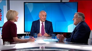 Shields and Brooks on Democrats’ climate plans, Trump’s Dorian claim