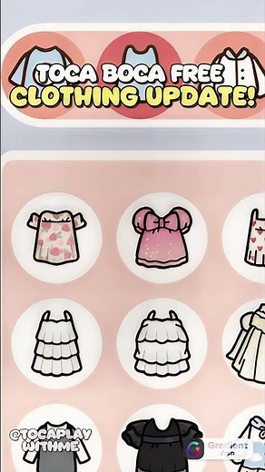 👚 Toca Boca Free Clothing Update! 😍💕 | Toca Life World 🌎