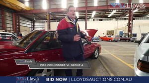 4.9K views · 62 reactions | This original 1986 Holden Commodore VL Group A is in very good condition inside and out  https://goo.gl/WYPquc Tomorrow will be a HUGE day of Classics - make sure you join us online or in person for FREE coffee and snags and to have a sticky beak at the BIGGEST lineup of Classic Cars we have EVER had! | Lloyds Auctions | Facebook