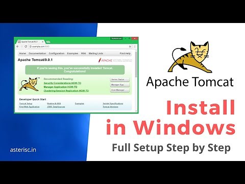Apache Tomcat 7 install on Windows