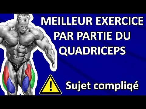 Comment isoler chaque partie du quadriceps (muscle vaste latéral, médial...) [contenu compliqué]