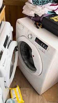 Hoover DynamicNext DXC58W3 washing machine || Giving the candy a kiss!