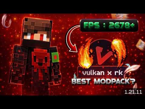 I made the best fps boost modpack using Vulkan mod for Mojo, Zalith & PC 1.21.11 – Must be Watch 👀