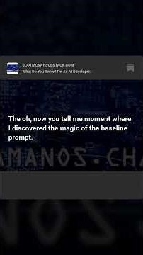 What Do You Know? I'm An AI Developer.