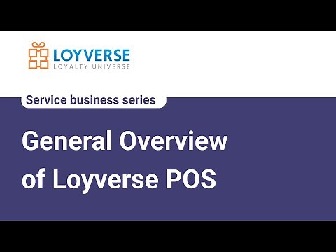 General overview of Loyverse POS for the service business