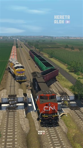 American Railways Relent, There is an ICE High Speed ​​Train Passing #train #railroad #railway