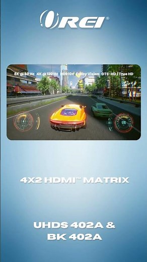Struggling With Multiple HDMI Devices? ⚡ Try a 4x2 Matrix Switch #techsetup #hdmimatrix #avsetup