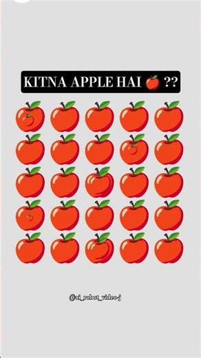 kitna Apple Hai 🍎 #trending #viral #emoji