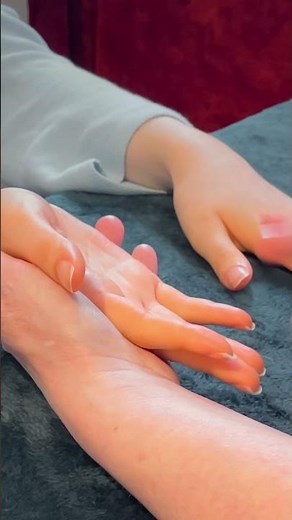 ASMR detailed hand assesment for reflexology and aroma #unintentionalasmr #asmrhandmassage