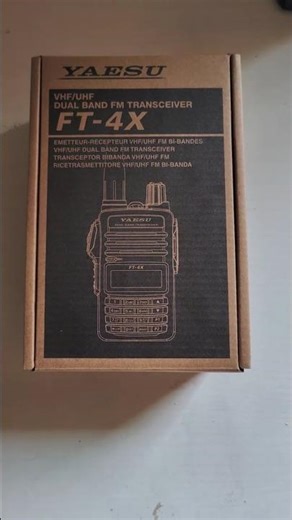 Yaesu FT-4X | New Radio 🎊#shorts