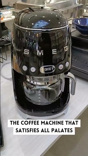 The Smeg Drip Coffee Machine | Aroma Intensity, Stunning Design & Perfect Brews at Vituzote.com