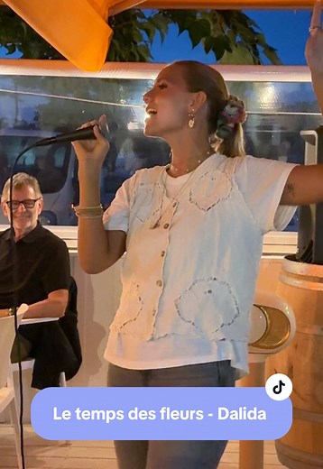 Le temps des fleurs - Dalida 🌸🌸🌸 #dalida #letempsdesfleurs #singer #singing #fyp