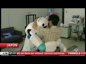 Japón crea un robot para cuidar a personas dependientes