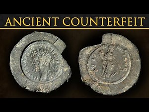 Ancient Roman Coin Counterfeit Mold