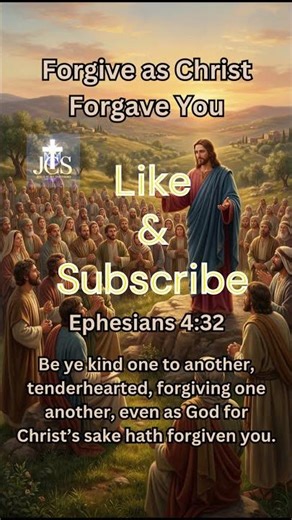 Forgive as Christ Forgave You - Peace & Freedom in Jesus #jesus #bible #god #faith #prayer #viral